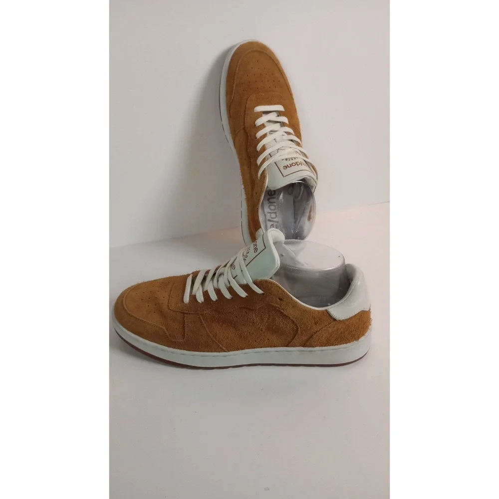 RE/DONE 80s Sustainable Basketball Color Block Brown Suede Sneaker W 8.5/9 Italy